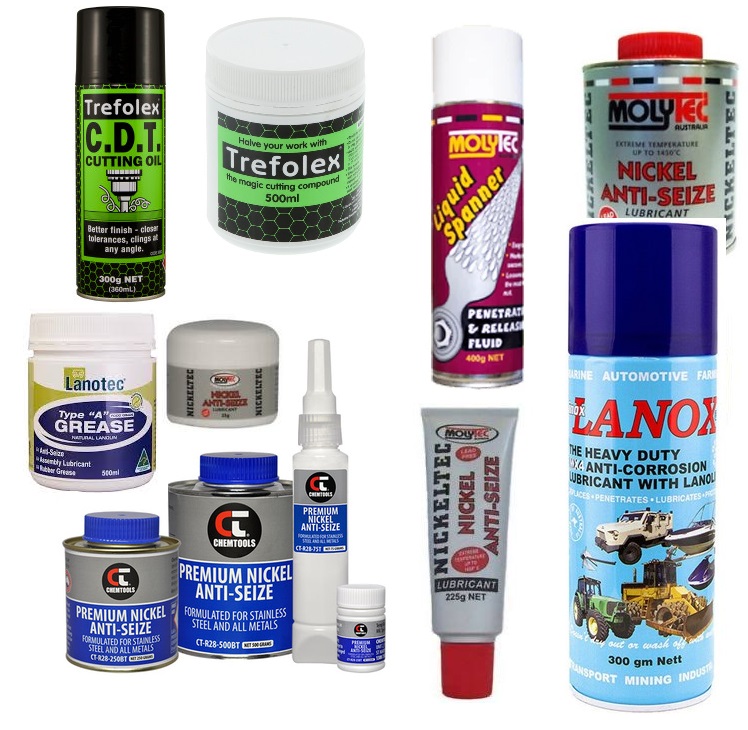 Anti Seize Anti Corrosion Lubricants Sealants Glue & Adhesives